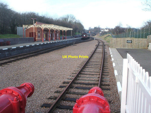 Photo 6"x4" Leicester North railway station, Leicestershire, 2009 Mowmacre Hill c2009