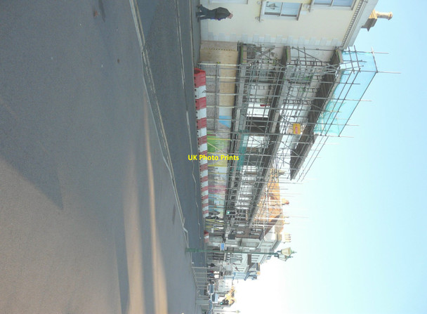 Photo 6"x4" Building construction on the Quarterdeck site, Beach Street Deal c2014