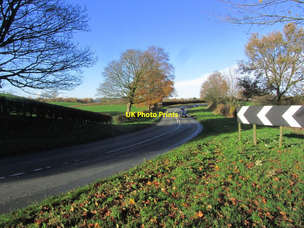 Photo 6"x4" Double bend on A536 between Eaton & Congleton Congleton c2014