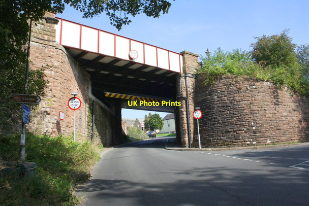 Photo 6"x4" Railway bridge SAC237 Appleby-in-Westmorland c2014
