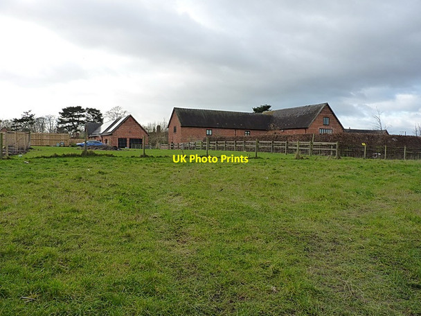 Photo 6"x4" Converted barns, Cherrington Manor Cherrington c2014