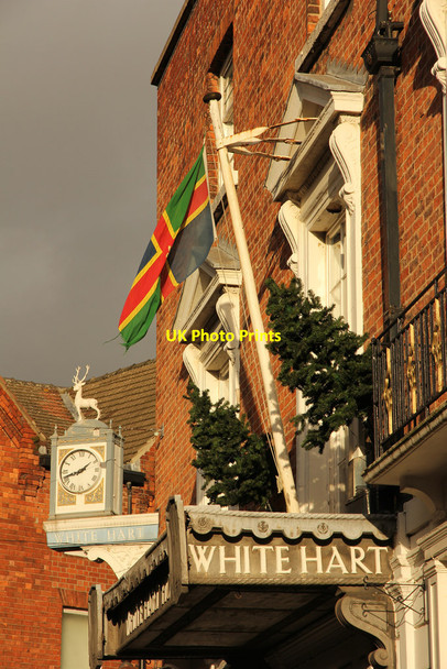 Photo 6"x4" White Hart Hotel Lincoln c2014