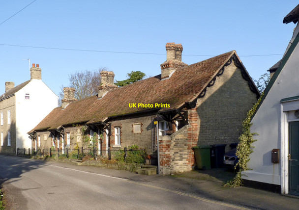 Photo 6"x4" Willys Almshouses, Church Street Cambridge\/TL4658 c2014