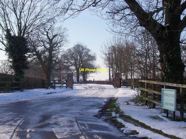 Photo 6"x4" Old Gelscoe Lane access to The Walnut Yard Belton\/SK4420 c2014