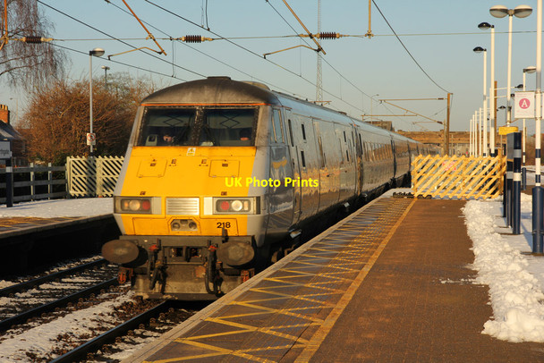 Photo 6"x4" Southbound arrival Newark-on-Trent c2014