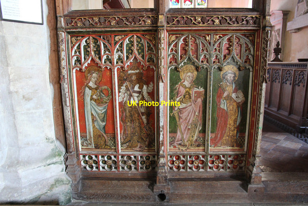 Photo 6"x4" Chancel Screen Filby c2014