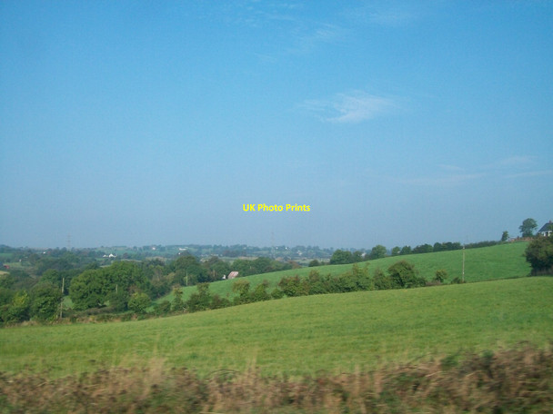 Photo 6"x4" Land sloping westwards towards the flood plain of the Creggan Water Creggan\/H9316 c2014