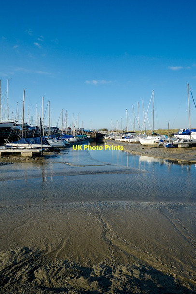 Photo 6"x4" Conyer Creek Mud Barrow Green c2014