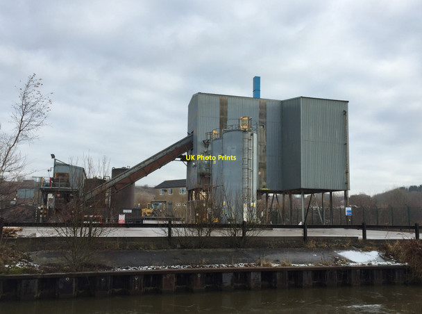 Photo 6"x4" Industrial site on east side of Trent and Mersey Canal Longbridge Hayes c2014