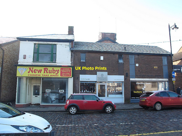 Photo 6"x4" New shops in Sandbach Sandbach c2014