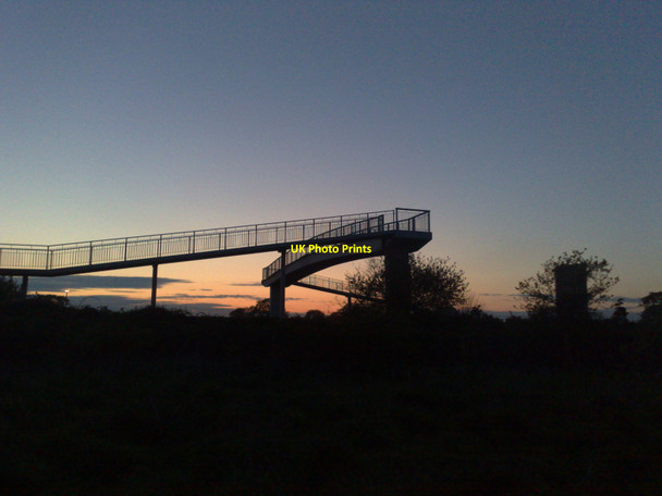 Photo 6"x4" Bournemouth: footbridge over A338 Holdenhurst c2010
