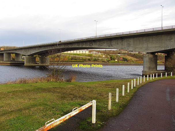 Photo 6"x4" Blaydon Road Bridge Blaydon c2015