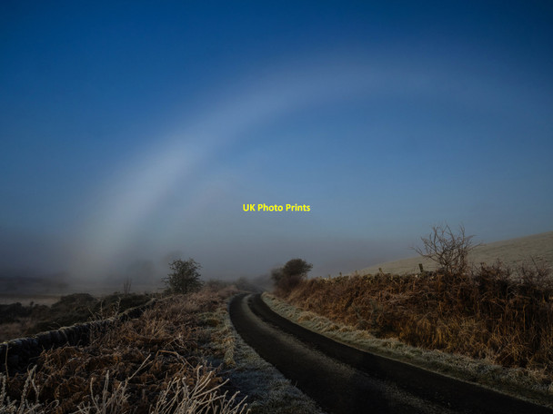 Photo 6"x4" Fogbow near Drumbeg Kirkcowan c2014