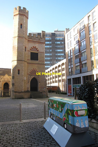 Photo 6"x4" Bus Art, 'Surrey Street Market' Croydon\/TQ3365 c2015