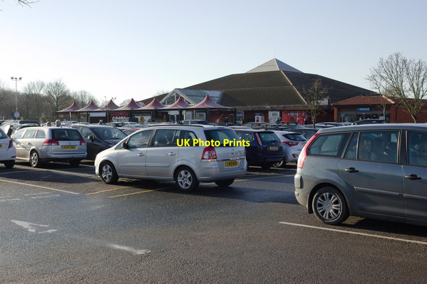 Photo 6"x4" Chieveley Service Station Chieveley c2014