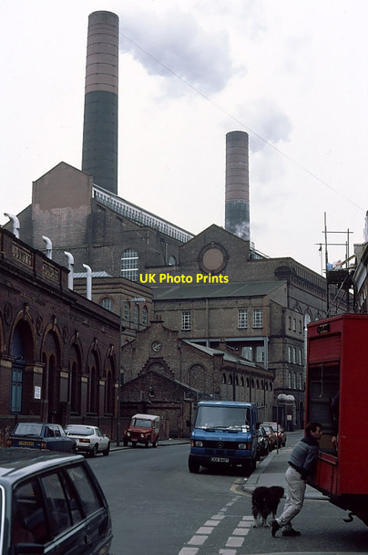 Photo 6"x4" Lots Road Power Station Chelsea c1980