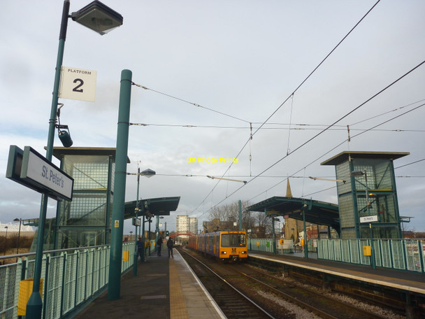 Photo 6"x4" Sunderland Townscape : St Peter's Metro Station, Sunderland Sunderland\/NZ3957 c2014