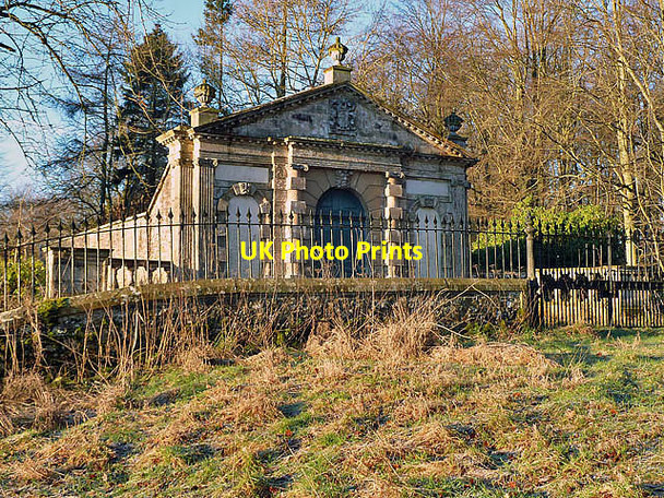 Photo 6"x4" A mausoleum on the Mellerstain Estate East Third\/NT6436 c2015