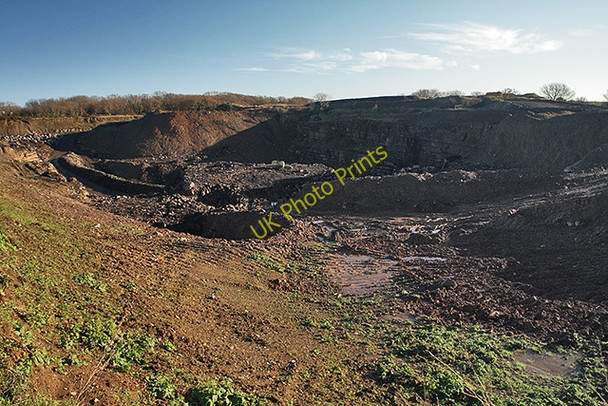 Photo 6"x4" Disused quarry at Billown Ballabeg\/SC2470 c2008