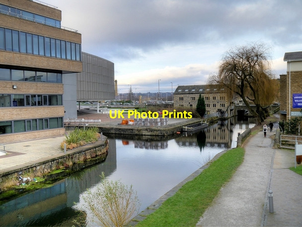 Photo 6"x4" Huddersfield Broad Canal Huddersfield c2015