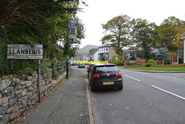 Photo 6"x4" Old Pre Worboys Sign At Llanberis Llanberis c2014