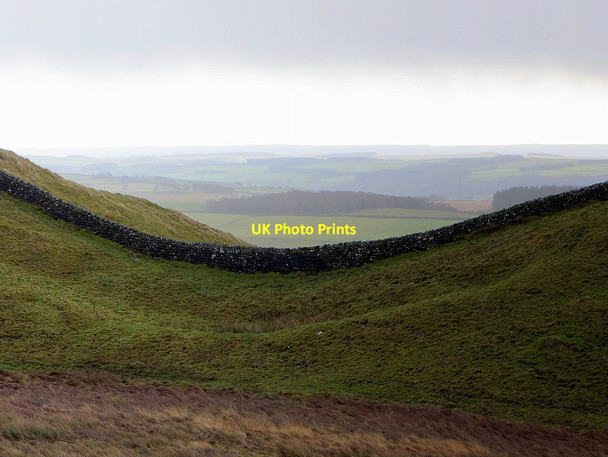 Photo 6"x4" Gap between Clew Hill & Kennel Crags Broomlee Lough c2015