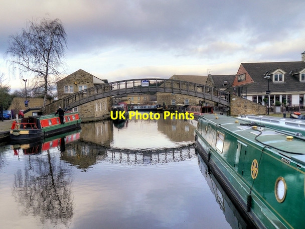 Photo 6"x4" Huddersfield Broad Canal, Aspley Basin Huddersfield c2015