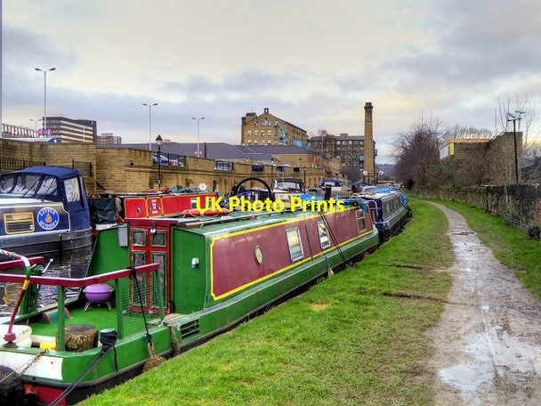 Photo 6"x4" Aspley Wharf, Huddersfield Broad Canal Huddersfield c2015