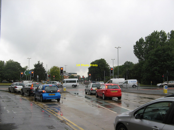 Photo 6"x4" Barlow Moor Road \/ Princess Road Junction Barlow Moor c2011