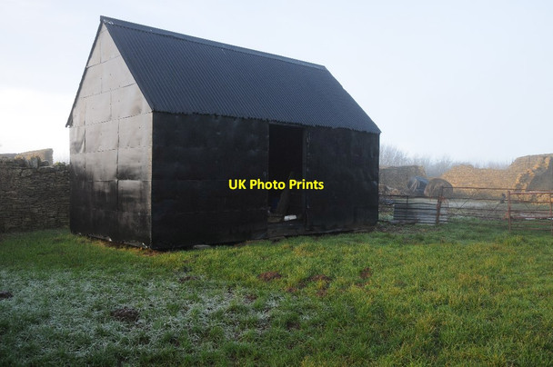 Photo 6"x4" Barn at Stumps Cross Stumps Cross c2015