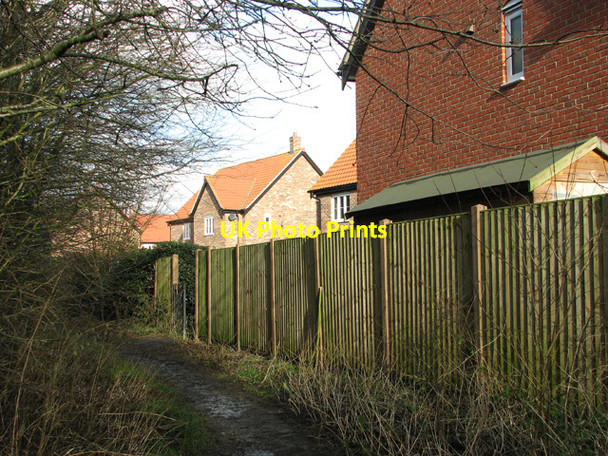 Photo 6"x4" Path on the edge of Poringland Community Wood Poringland c2015