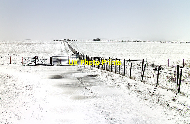 Photo 6"x4" Track near White Hill Drum\/NO0400 c2015