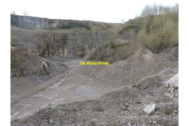 Photo 6"x4" Goddards Quarry Stoney Middleton c2015