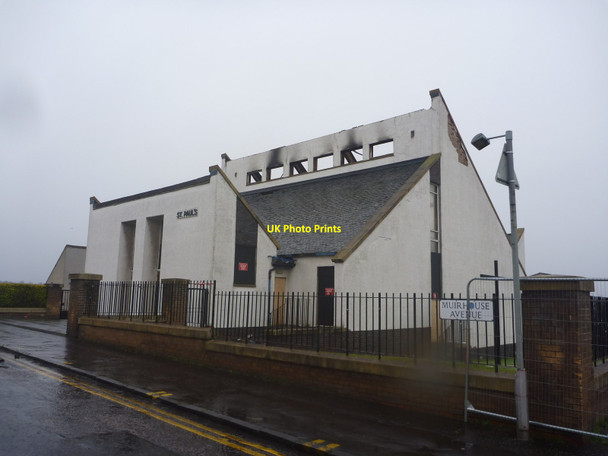 Photo 6"x4" Edinburgh Townscape : St Paul's RC Church, Muirhouse Avenue Drylaw c2015