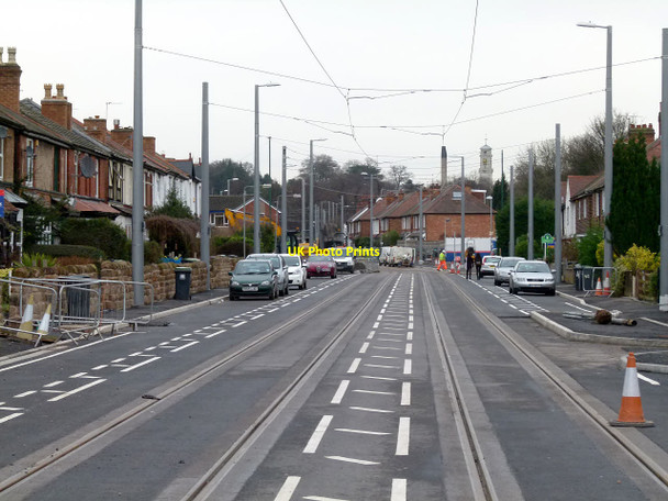 Photo 6"x4" Fletcher Road, looking east Beeston\/SK5236 c2015