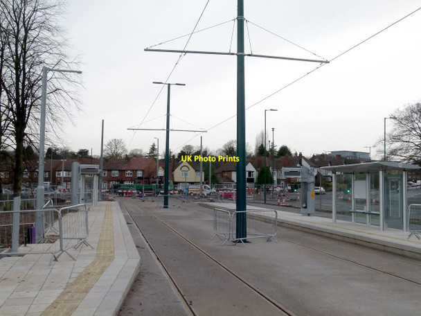 Photo 6"x4" University Boulevard tram stop Beeston\/SK5236 c2015