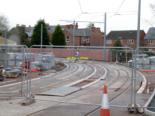 Photo 6"x4" Curve round the Arts Centre Beeston\/SK5236 c2015