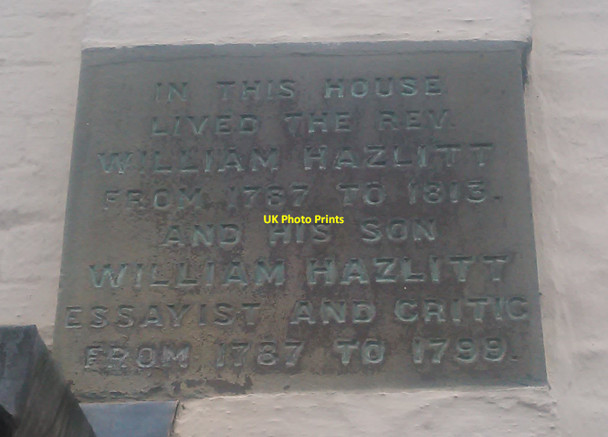 Photo 6"x4" William Hazlitt Barkers Green c2015