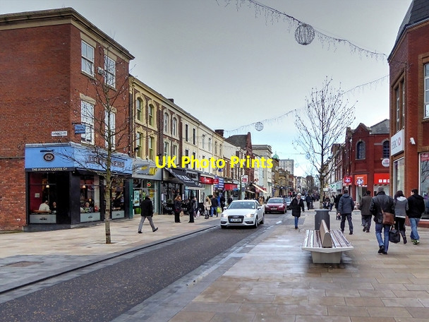 Photo 6"x4" Fishergate Shared Space, Preston Preston\/SD5329 c2015