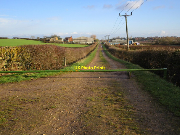 Photo 6"x4" Barrier on Bevercotes Road West Markham c2015
