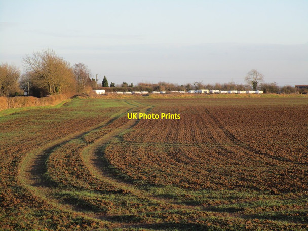 Photo 6"x4" View towards Orchard Park Mobile Home site Tuxford c2015