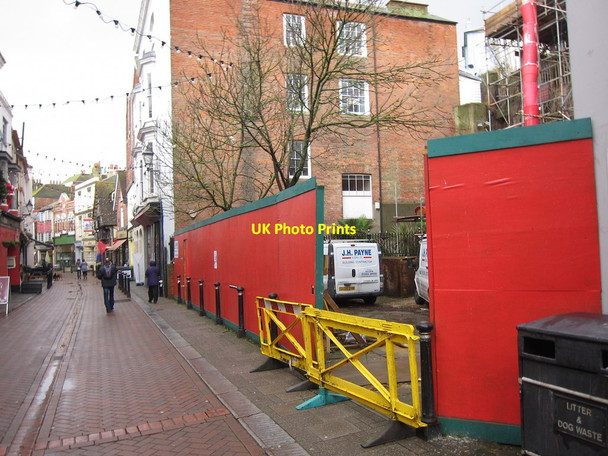 Photo 6"x4" Hoarding on George Street Hastings\/TQ8110 c2015