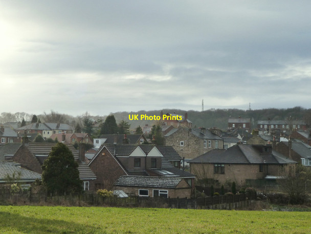 Photo 6"x4" Longshaw from the footpath at Longshaw Bottom Billinge c2015