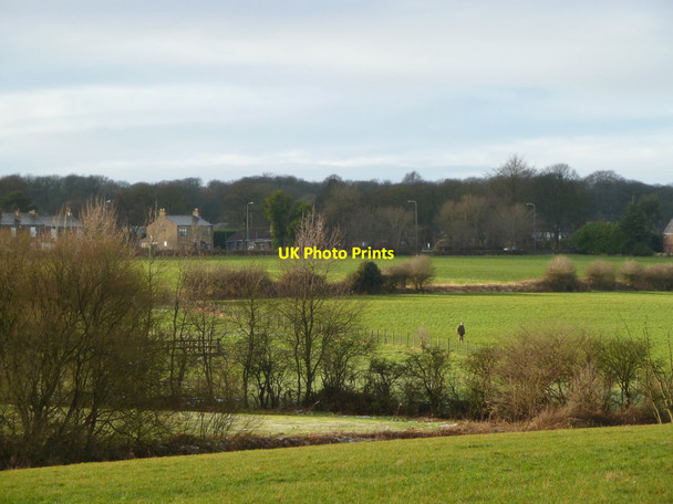 Photo 6"x4" Fields and footpaths at Longshaw Billinge c2015