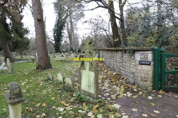 Photo 6"x4" Sign by the gate New Headington c2014