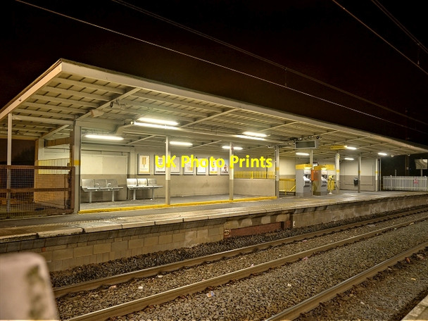 Photo 6"x4" Outbound Platform, Radcliffe Tram Station Radcliffe\/SD7807 c2015