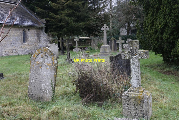 Photo 6"x4" Graves in the North Churchyard New Headington c2014
