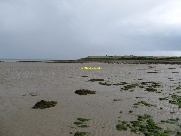 Photo 6"x4" View across Mill Quarter Bay towards Killard Point Ballyhornan c2013