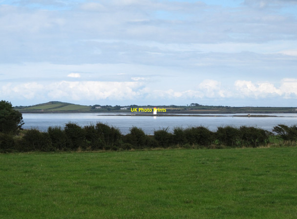 Photo 6"x4" Angus Rock from the Killard Road Ballyhornan c2013