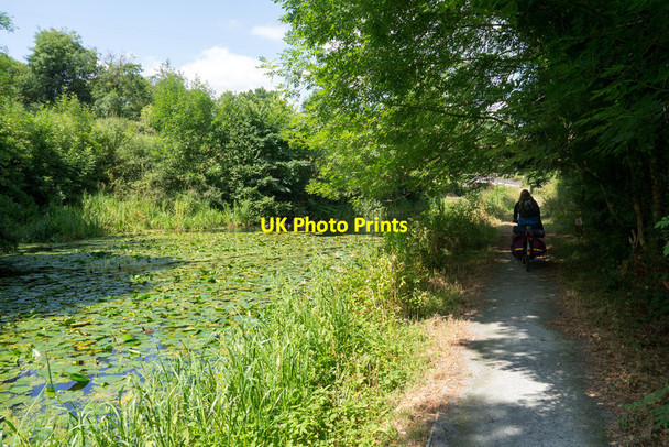 Photo 6"x4" Winding hole on the Montgomery Canal at Garthmyl Refail\/SJ1900 c2014